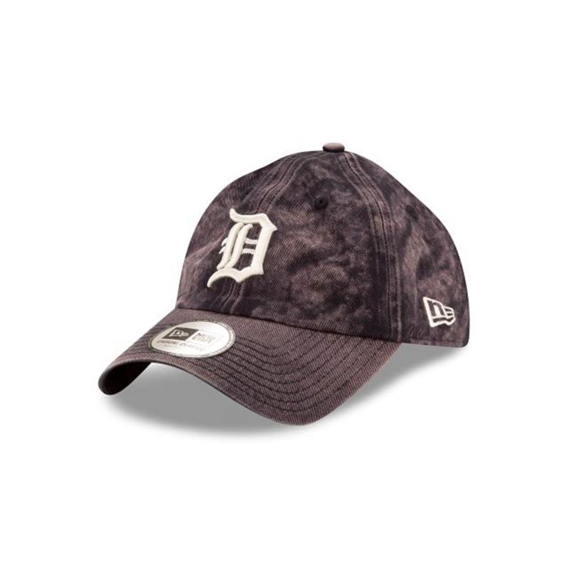 MLB Detroit Tigers Hand Brush Wash Casual Classic Adjustable (IGW4312) - Blue New Era Caps